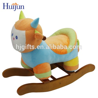 Hight Quantity Children Stuffed Plush Rocking Horse ToyRockingSheep custom for kids