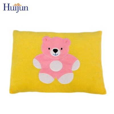 20cm Custom soft baby pillow patterns with bear