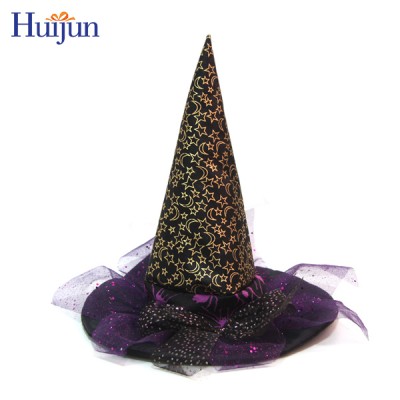 Wholesale pharaoh Halloween party witch hat decoration