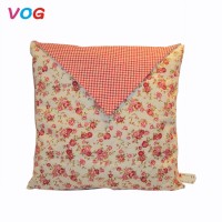 Custom logo factory direct sale floral pattern  decorative cushion