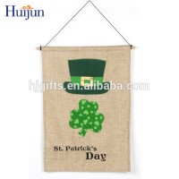 Fashion custom fleece St. Patrick's leprechaun wall hanging decoration